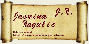 Jasmina Nagulić vizit kartica